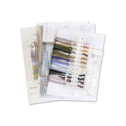 Kreuzstich-Set "Übernachtung in der Natur" 16*16 cm SNV-956