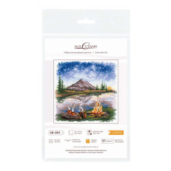 Kreuzstich-Set "Unter dem Sternenhimmel" 16*16 cm SNV-955