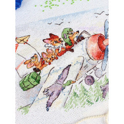 Kreuzstich-Set "Fliegen wir nach Süden" 15*20 cm SM-1250