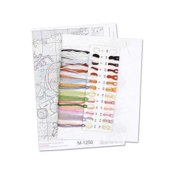 Kreuzstich-Set "Fliegen wir nach Süden" 15*20 cm SM-1250