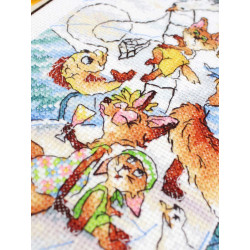 Kreuzstich-Set "Seereise" 20*16 cm SM-1248