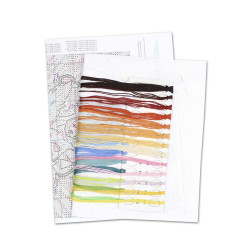 Kreuzstich-Set "Seereise" 20*16 cm SM-1248