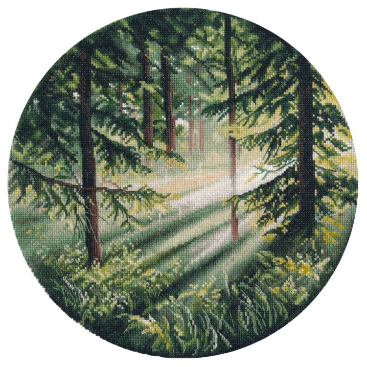 Kreuzstich-Set "Lichtspiel" 25x25 cm S1730