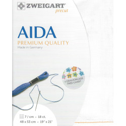 Vorgeschnittene Fein-Aida 48x53 cm 37931014853