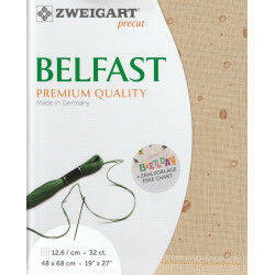 Vorgeschnitten Belfast Kaffee 48x68 cm 360932394868