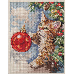 Cross-stitch kits "Furry rascal" 17 х 22 cm AAH-328