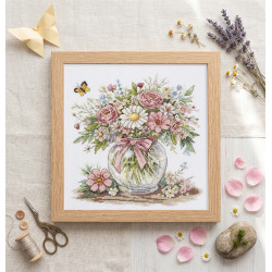 Cross-stitch kits "Floral mood" 21 х 22 cm AAH-325