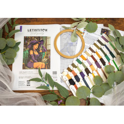 Cross stitch kit "Familiar's Favorite" 23 × 29 cm SLETIL9991
