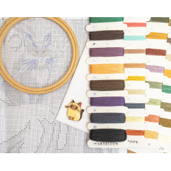 Cross stitch kit "Familiar's Favorite" 23 × 29 cm SLETIL9991