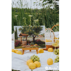 Cross stitch kit "Under the Lemon Tree" 39.5x30 SK304