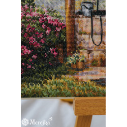 Kreuzstich-Set "Unter dem Zitronenbaum" 39,5x30 SK304