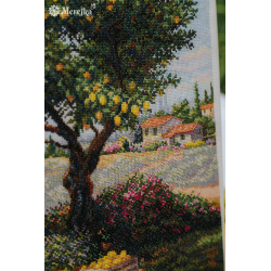 Kreuzstich-Set "Unter dem Zitronenbaum" 39,5x30 SK304