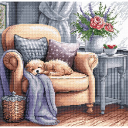 Cross stitch kit "Sweet Dreams" 26.35 × 25.72 cm AVA-P053