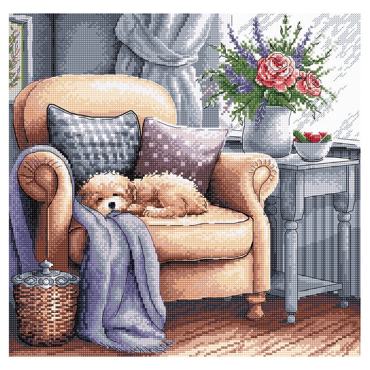 Cross stitch kit "Sweet Dreams" 26.35 × 25.72 cm AVA-P053
