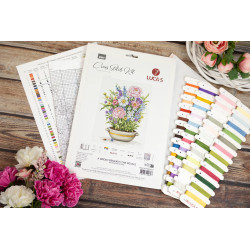 Cross Stitch Kit "A Dream Beneath The Petals" 25 x 30 cm SB7061
