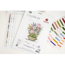 Cross Stitch Kit "A Dream Beneath The Petals" 25 x 30 cm SB7061