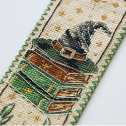 Cross-stitch kit Bookmark "Power of three" 6.5 х 18 cm AAHK-003