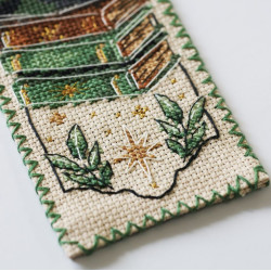 Cross-stitch kit Bookmark "Power of three" 6.5 х 18 cm AAHK-003