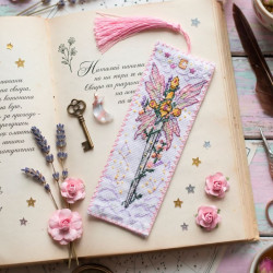 Cross-stitch kit Bookmark "Celestial Watch" 6.5 х 18 cm AAHK-005