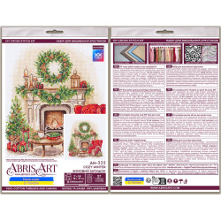 Cross-stitch kit "Cozy Winter" 18 х 19 cm AAH-335