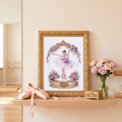 Cross-stitch kit "The Embodiment of Grace" 17 х 25 cm AAH-329