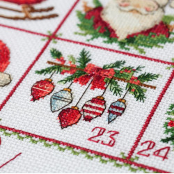 Cross-stitch kit "Christmas Advent" 29 х 50 cm AAH-324