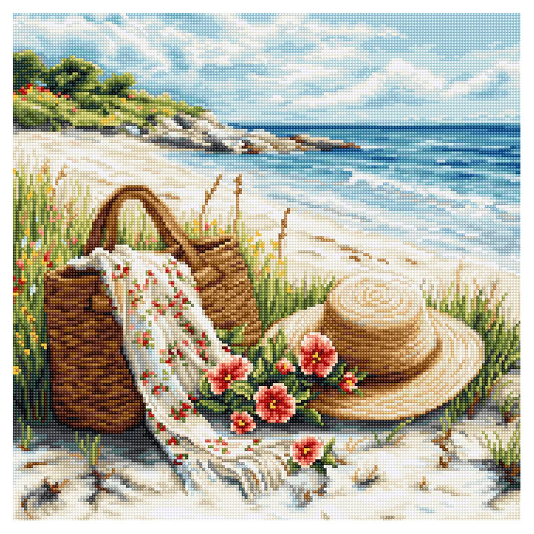 Cross Stitch Kit "Echo of Summer" 18x18 cm SG732