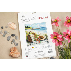 Cross Stitch Kit "Echo of Summer" 18x18 cm SG732