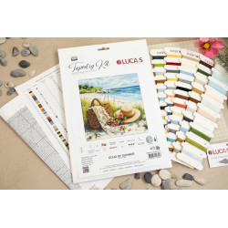 Cross Stitch Kit "Echo of Summer" 18x18 cm SG732