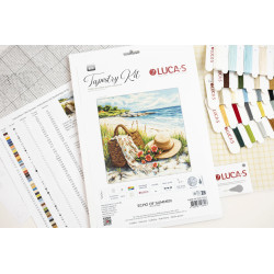 Cross Stitch Kit "Echo of Summer" 18x18 cm SG732