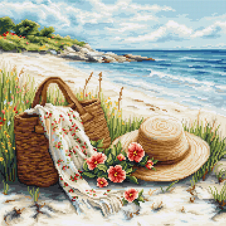 Cross Stitch Kit "Echo of Summer" 29x29 cm SB732
