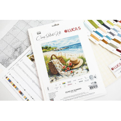 Cross Stitch Kit "Echo of Summer" 29x29 cm SB732