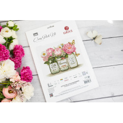 Cross Stitch Kit "Little by Little Blooming" 33x24 cm SB7065