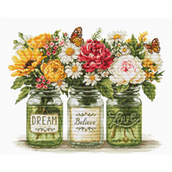 Cross Stitch Kit "Dream Before Love" 29x23 cm SB7064