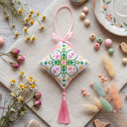 Cross-stitch kits three-dimensional decoration "Morning Star" AAHT-006