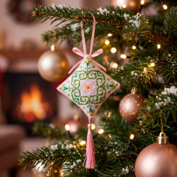 Cross-stitch kits three-dimensional decoration "Morning Star" AAHT-006