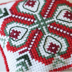 Cross-stitch kits three-dimensional decoration "Holiday bells" AAHT-004