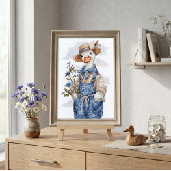 Cross-stitch kit "The yard master" 15 х 23 cm AAH-337
