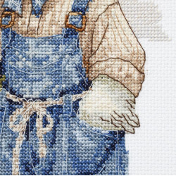 Cross-stitch kit "The yard master" 15 х 23 cm AAH-337