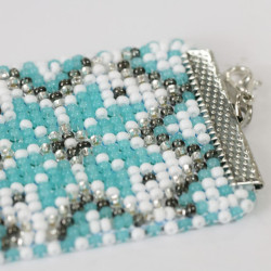 Main Bead Embroidery Kit Collar “Treasure of Traditions” 15 х 4.2 cm AADB-012