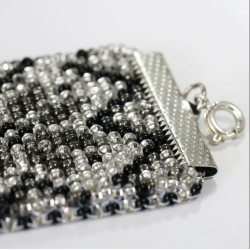 Main Bead Embroidery Kit Collar “Tradition in Beads” 15 х 4.2 cm AADB-011