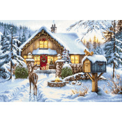 Petit Point Kit "Saying Hello" 33 x 22 cm SG733