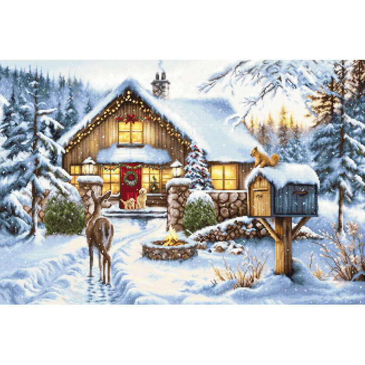 Petit Point Kit "Saying Hello" 33 x 22 cm SG733