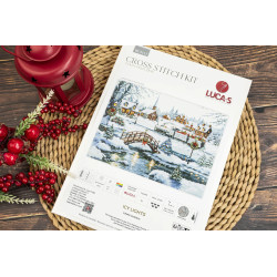 Cross Stitch Kit "Icy Lights" 48 x 35 cm SBU5111