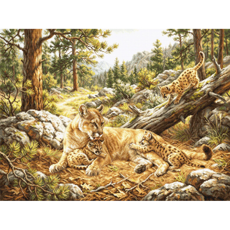 Cross Stitch Kit "Maternal Love" 51 x 38 cm SB734