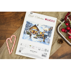 Cross Stitch Kit "Saying Hello"  52 x 35 cm SB733