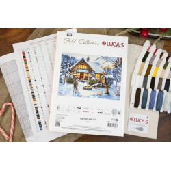 Cross Stitch Kit "Saying Hello"  52 x 35 cm SB733