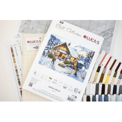 Cross Stitch Kit "Saying Hello"  52 x 35 cm SB733