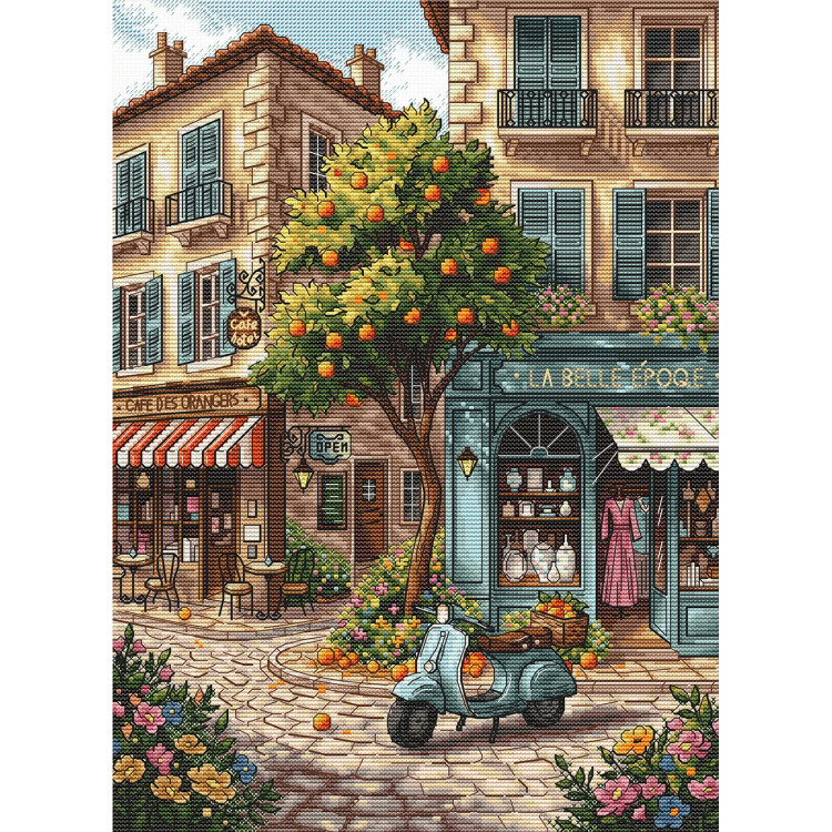 Cross-Stitch kit "Signature" 23.50 × 32.23 cm AVA-P062