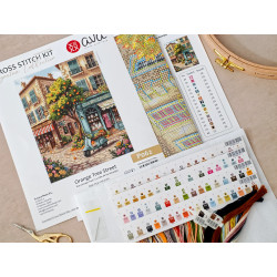 Cross-Stitch kit "Signature" 23.50 × 32.23 cm AVA-P062